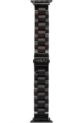Havu Watch Band Ebony Wood kaina ir informacija | Išmaniųjų laikrodžių ir apyrankių priedai | pigu.lt