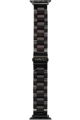 Havu Watch Band Ebony Wood kaina ir informacija | Išmaniųjų laikrodžių ir apyrankių priedai | pigu.lt