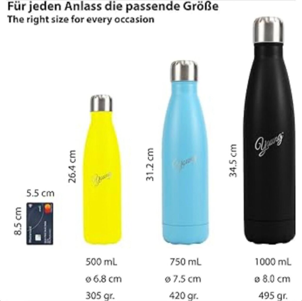 Vandens butelis Blumtal, 1000 ml цена и информация | Gertuvės | pigu.lt