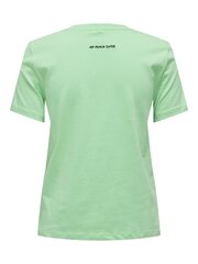 Only marškinėliai moterims 15316728*03, žali kaina ir informacija | Marškinėliai moterims | pigu.lt