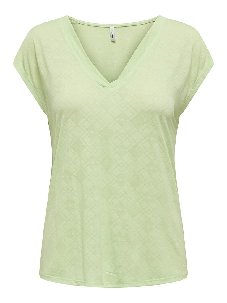 Only marškinėliai moterims 15319446*01, žali kaina ir informacija | Marškinėliai moterims | pigu.lt