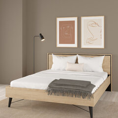 Кровать Aatrium Ry, 180x200 см, коричневая цена и информация | Кровати | pigu.lt