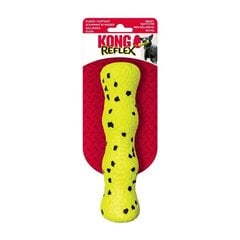 Žaislas šunims lazda Kong Reflex, geltonas, 20.9x5.7x5.7 cm kaina ir informacija | Žaislai šunims | pigu.lt