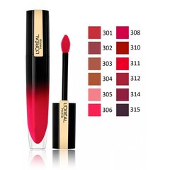 Skysti lūpų dažai Loreal Brilliant Signature High Shine Colour Lip Ink, 306 Be Innovative, 7 ml kaina ir informacija | Lūpų dažai, blizgiai, balzamai, vazelinai | pigu.lt