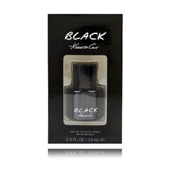 Tualetinis vanduo Kenneth Cole Black EDT vyrams, 15 ml kaina ir informacija | Kvepalai vyrams | pigu.lt