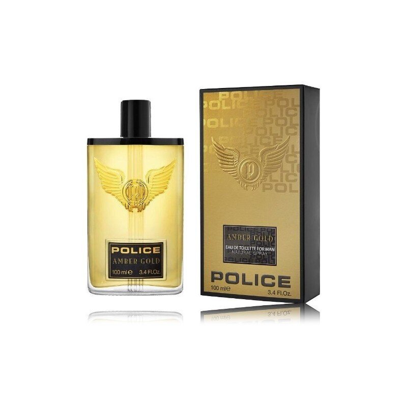 Tualetinis vanduo Police Amber Gold EDT vyrams, 100 ml kaina ir informacija | Kvepalai vyrams | pigu.lt