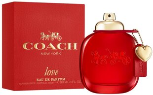 Kvapusis vanduo Coach Love EDP moterims, 90 ml цена и информация | Женские духи | pigu.lt