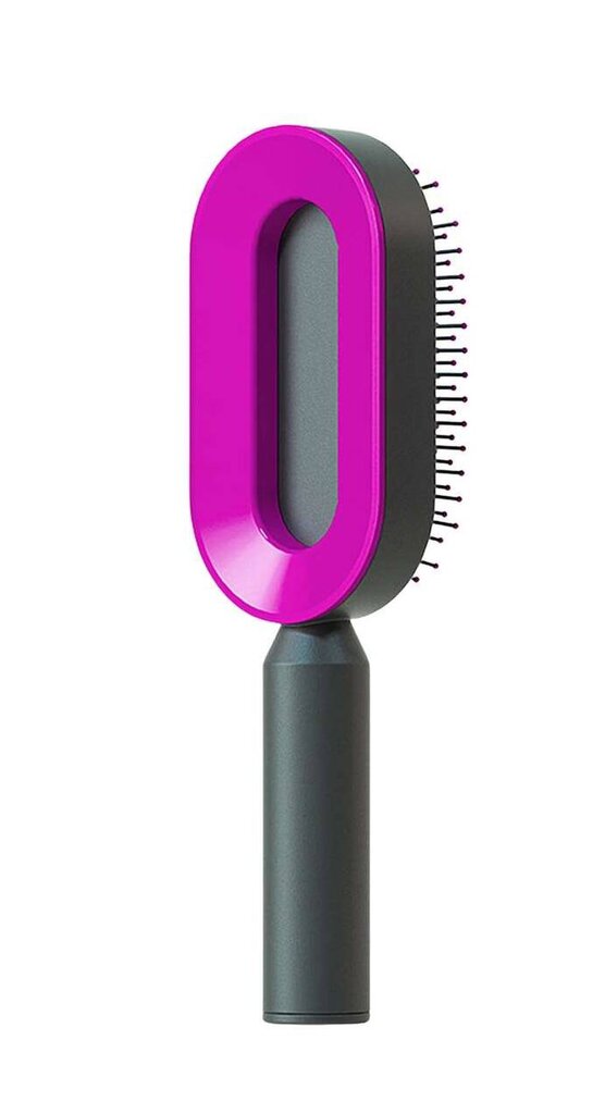 Plaukų masažo šepetys Electronics LV-726, rožinis, 1 vnt kaina ir informacija | Šepečiai, šukos, žirklės | pigu.lt