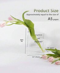 Electronics LV vaza, 18 cm kaina ir informacija | Vazos | pigu.lt