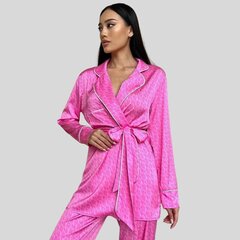 Пижама со штанами Susana, розовая цена и информация | Женские пижамы, ночнушки | pigu.lt
