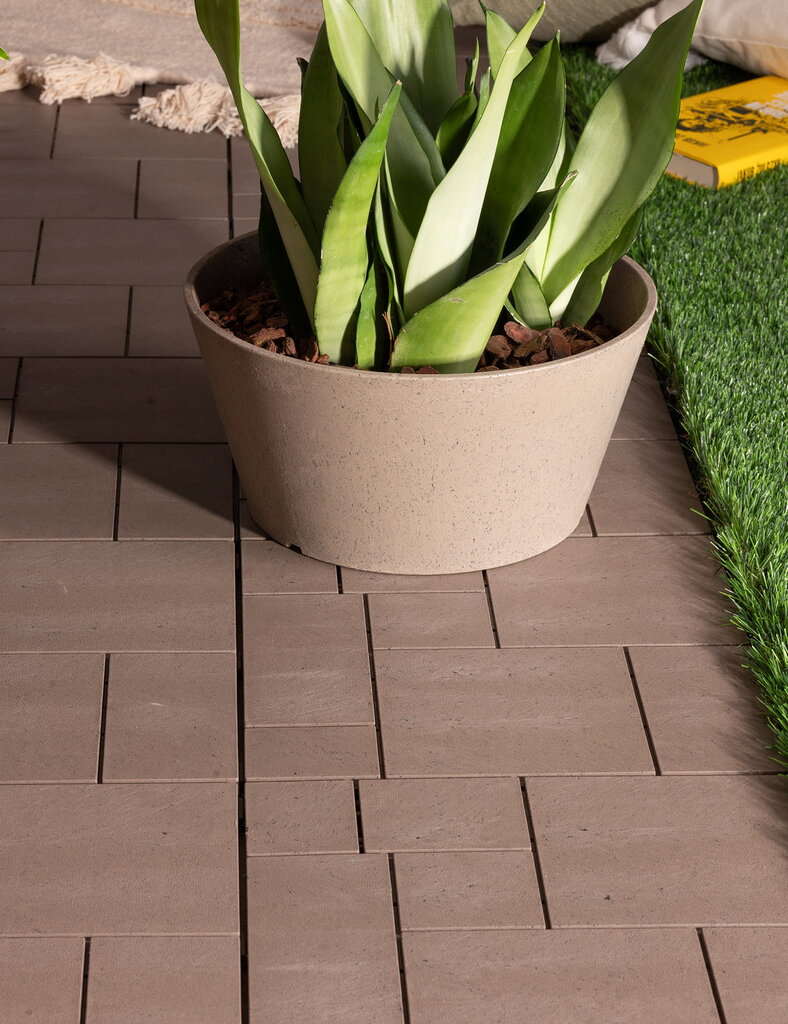 Deck Tile terasos plytelės Stone Mosaic Prime Oak цена и информация | Terasos grindys | pigu.lt