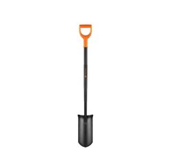 Лопата с металлической ручкой Teger T-G-SDMT-01, чёрная цена и информация | Садовые инструменты | pigu.lt