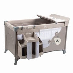 Kelioninė lovelė - maniežas 3in1 Kidwell Blissy, beige цена и информация | Манежи для детей | pigu.lt