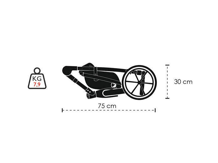 Universalus vežimėlis Lonex Comfort Special 2in1, S02 brown kaina ir informacija | Vežimėliai | pigu.lt