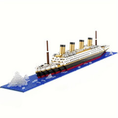 Мини-блоки „Титаник“ для сборки, DIY модель корабля в сборке цена и информация | Конструкторы и кубики | pigu.lt