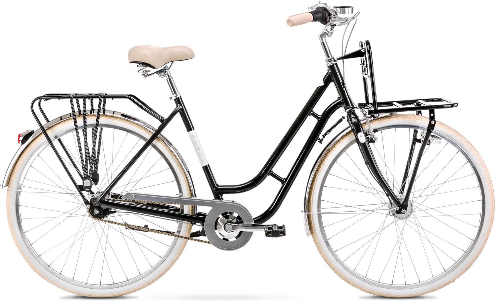 Miesto dviratis Romet Luiza Lux 28", juodas kaina ir informacija | Dviračiai | pigu.lt