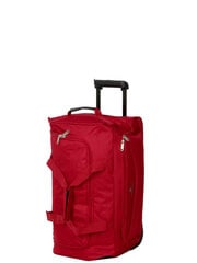 Дорожная сумка с колесиками 898/55, красная цена и информация | Чемоданы, дорожные сумки | pigu.lt