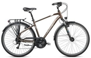 Kalnų dviratis Romet Wagant 5 28", rudas kaina ir informacija | Dviračiai | pigu.lt