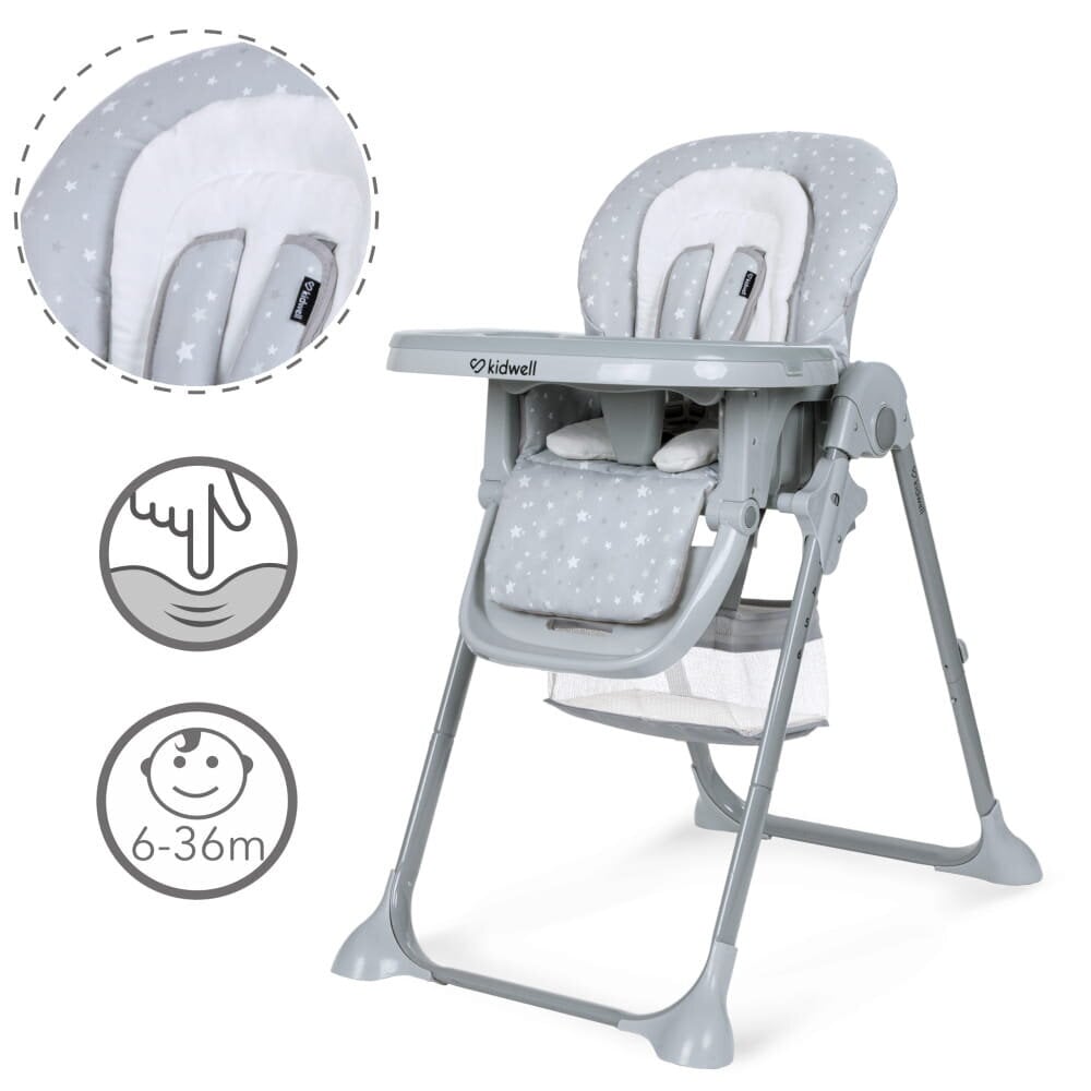 Maitinimo kėdutė Kidwell AMI stars kaina ir informacija | Maitinimo kėdutės | pigu.lt
