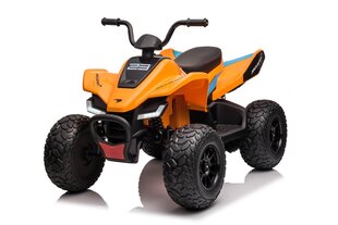 Vienvietis vaikiškas elektromobilis Mclaren Racing MCL 35, oranžinis kaina ir informacija | Elektromobiliai vaikams | pigu.lt