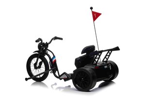 Vienvietis vaikiškas elektromobilis Drift Bike 21, juodas kaina ir informacija | Elektromobiliai vaikams | pigu.lt
