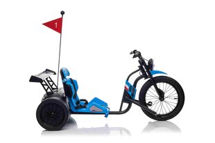 Vienvietis vaikiškas elektromobilis Drift Bike 21, mėlynas kaina ir informacija | Elektromobiliai vaikams | pigu.lt