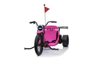 Vienvietis vaikiškas elektromobilis Drift Bike 21, rožinis kaina ir informacija | Elektromobiliai vaikams | pigu.lt