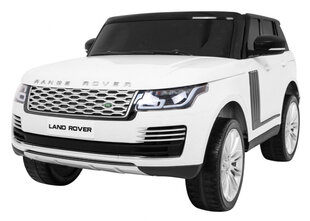 Vienvietis vaikiškas elektromobilis Range Rover HSE, baltas kaina ir informacija | Elektromobiliai vaikams | pigu.lt