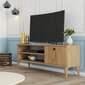 TV staliukas Kalune Design Retro 1562, rudas kaina ir informacija | TV staliukai | pigu.lt