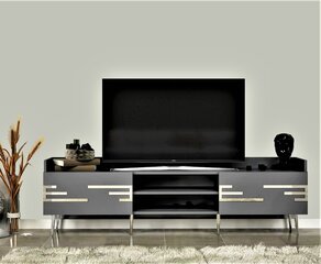 TV stalas Adriana - Anthracite kaina ir informacija | TV staliukai | pigu.lt