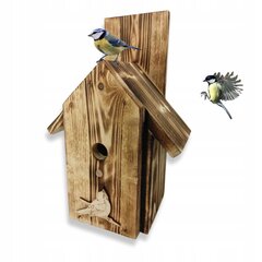 Гнездо для птиц Gomer, деревянное цена и информация | Скворечники, кормушки, клетки | pigu.lt