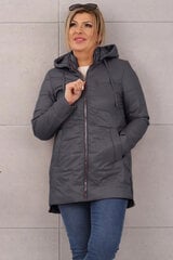 Куртка женская Moreta, серая цена и информация | Женские куртки | pigu.lt