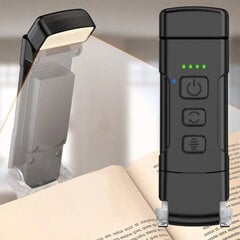 Osite Sky USB LED лампа для ночного чтения, черная цена и информация | Фонарики, прожекторы | pigu.lt