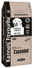 Expanded 20kg. Kennels`Fvourite.®
Высшее качество супер премиум цена и информация | Сухой корм для собак | pigu.lt