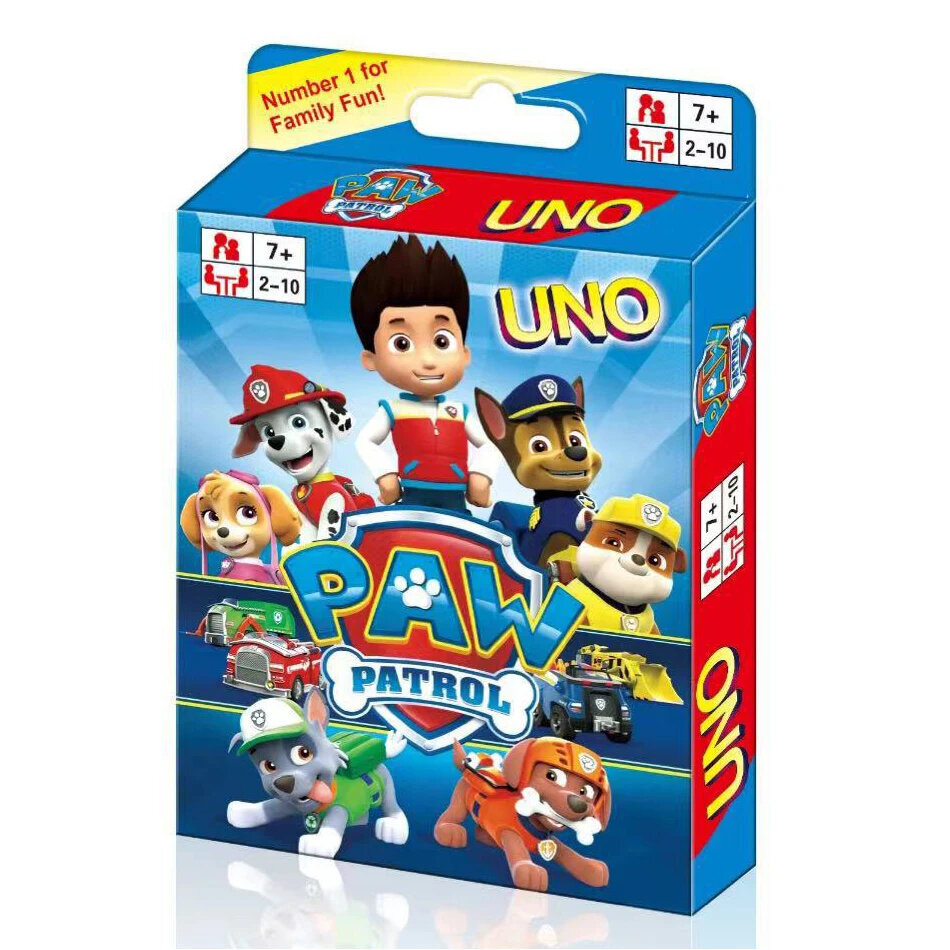 Kortos UNO Paw Patrol kaina ir informacija | Stalo žaidimai, galvosūkiai | pigu.lt