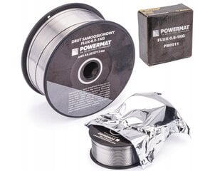 Suvirinimo viela Powermat FLUX-0.8-1KG, 0.8mm, 1 kg kaina ir informacija | Suvirinimo aparatai, lituokliai | pigu.lt