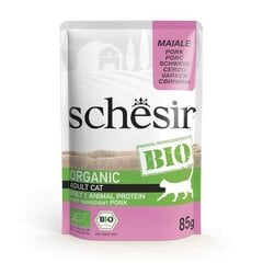 Schesir Bio Pork su kiauliena, 85 g kaina ir informacija | Konservai katėms | pigu.lt