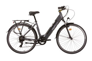 Elektrinis dviratis Denver Emotive 28", pilkas kaina ir informacija | Elektriniai dviračiai | pigu.lt