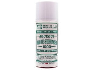 Mr.Hobby - Aqueous White Surfacer 1000 грунтовка 170 мл, B-612 цена и информация | Принадлежности для рисования, лепки | pigu.lt