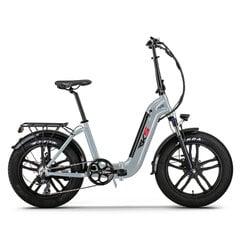 Elektrinis dviratis RKS RV10 Nardo 20", pilkas kaina ir informacija | Elektriniai dviračiai | pigu.lt