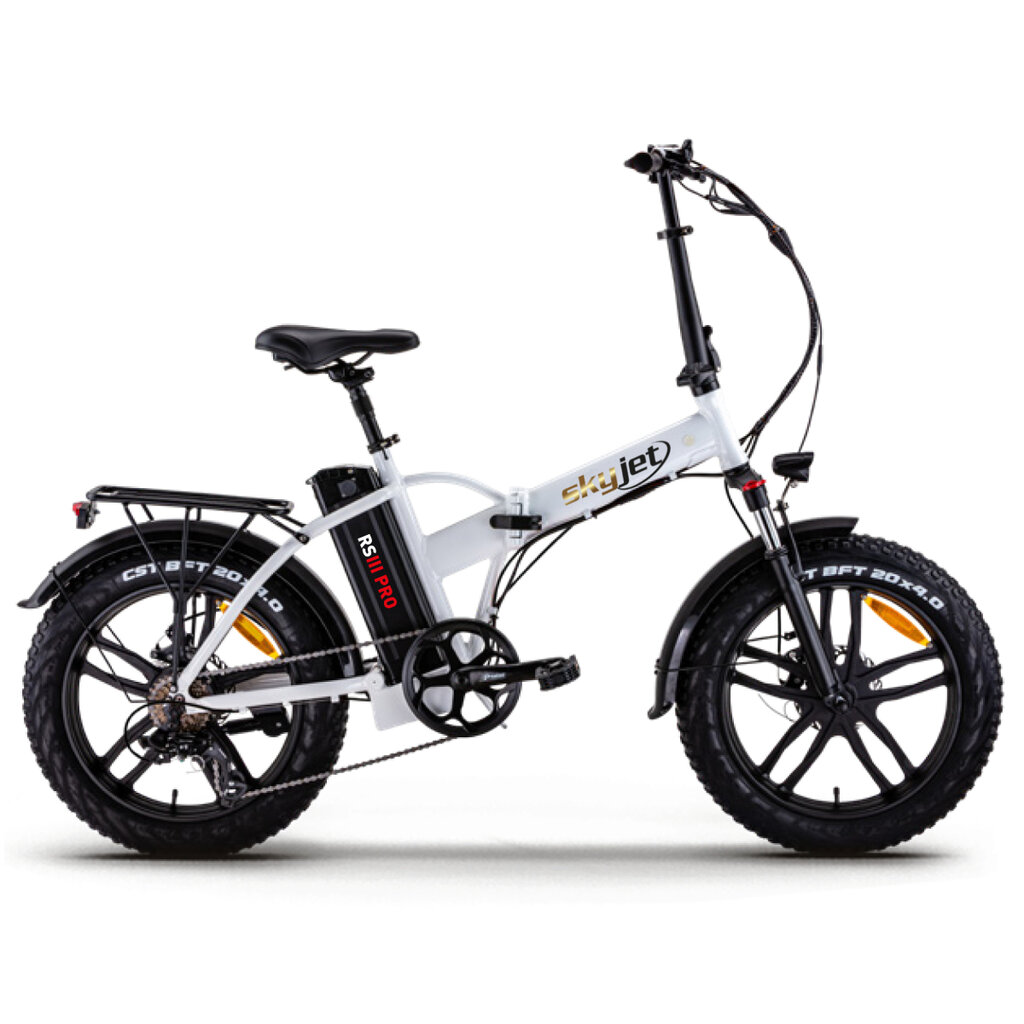Elektrinis dviratis Skyjet RSIII Pro 20", baltas kaina ir informacija | Elektriniai dviračiai | pigu.lt