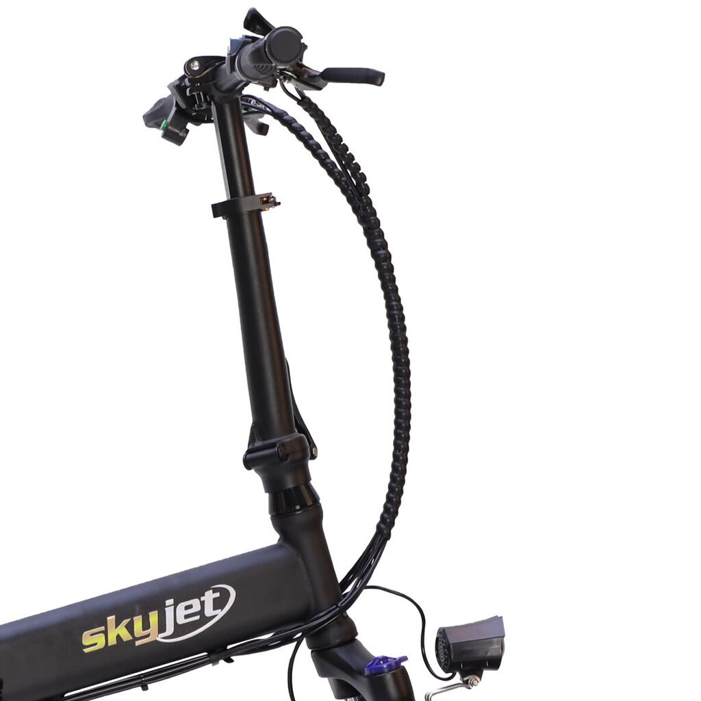 Elektrinis dviratis SkyJet Nitro Pro 20", juodas цена и информация | Elektriniai dviračiai | pigu.lt