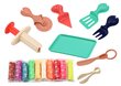 Plastilino rinkinys su vienaragiu ir priedais Lean Toys kaina ir informacija | Lavinamieji žaislai | pigu.lt