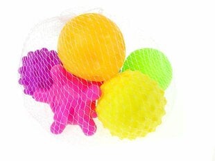 Sensoriniai kamuoliukai, 6 vnt kaina ir informacija | Žaislai kūdikiams | pigu.lt