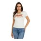 Guess marškinėliai moterims 87909, balti kaina ir informacija | Marškinėliai moterims | pigu.lt