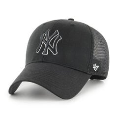 Mlb new york yankees branson m 47 brand b-brans17ctp-bkaq unisex juoda B-BRANS17CTP-BKAQ kaina ir informacija | Kepurės moterims | pigu.lt