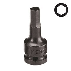 Šešiakampis-galvutė smūginis Hex 17mm 1/2" Force kaina ir informacija | Mechaniniai įrankiai | pigu.lt