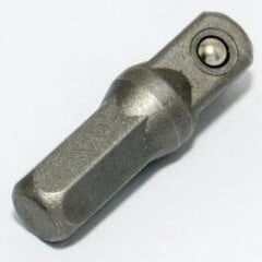 Adapteris galvutėms 1/4"x1/4" 25mm Force kaina ir informacija | Mechaniniai įrankiai | pigu.lt