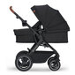 Prekė su pažeista pakuote.Universalus vežimėlis Kinderkraft B-Tour 3in1 Mink Pro, Black цена и информация | Prekės kūdikiams ir vaikų apranga su pažeista pakuote | pigu.lt