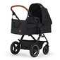 Prekė su pažeista pakuote.Universalus vežimėlis Kinderkraft B-Tour 3in1 Mink Pro, Black цена и информация | Prekės kūdikiams ir vaikų apranga su pažeista pakuote | pigu.lt